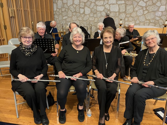 Flutes In A Row